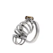 Hidden Desire Extreme Chastity Cock Cage Metal – metalni kavez za penis, 7.9 cm