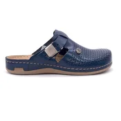 Leon ANATOMSKE USNJENE COKLE, (KO950_BLUE-41)