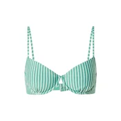 Abercrombie & Fitch Bikini zgornji del  turkizna / bela