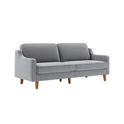 ATELIER DEL SOFA Sofa sa 3 sedišta Robin 3 Fog Grey Walnut