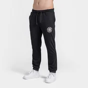 Polleo Mens Coach Sweatpants, Black - S