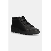 Black mens sneakers Geox Spherica Ecub-1 - Mens
