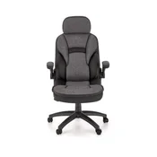 Halmar Pisarniški stol VALERIO black/gray (1p=1szt)
