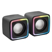 OSTALO Črni zvočniki Mars Gaming Mscube 8W Rms, (21406510)