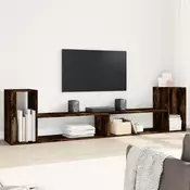 TV ormarici 2 kom boja dimljenog hrasta 100x30x50 cm drveni