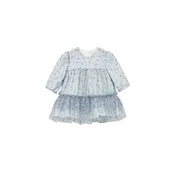 Mayoral Elegantna obleka 2817 Modra Regular Fit