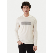 Armani Exchange Majica z dolgimi rokavi XM002820 AF10356 U1074 Écru Regular Fit