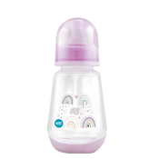 ELFI Plasticna flašica Super clear 150 ml ljubicasta