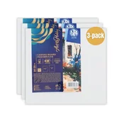 Astra Slikarsko platno MDF Art&Hobby 20x20 cm, iz bombaža na plošči – 3 kos, 801125007