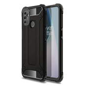 Robusten ovitek Rock za OnePlus Nord N100 - črn