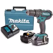 Akumulatorska bušilica - odvrtac Makita DDF482RFE2; 2x3,0Ah 18V u koferu (DDF482RFE2)