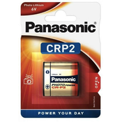 PANASONIC Litijeve - FOTO baterije CR-P2L/1BP 6V (blister - 1 kos)
