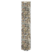 Kružni gabionski stup od pocincanog celika O 30 x 150 cm