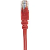 Intellinet Intellinet 739801 RJ45 omrežni kabel\, Patch kabel CAT 6 S/FTP 0.25 m rdeča zaščita iz folije\, pletena zaščita\, brez halogena 1 kos, (20418092)