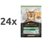 Purina Pro Plan Sterilised Adult vrečka - piščanec - 85 g 24 x 85 g