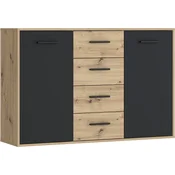 GENT komoda Antuza NTU231-M712 grey+oak