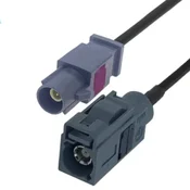 shumee Pigtail FAKRA G vtičnica/FAKRA G vtič RG174 1m
