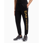 EA7 Emporio Armani Spodnji del trenirke 7M000571 AF13512 MC004 Črna Regular Fit
