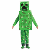 Minecraft: Kostum Creeper - velikost S, za otroke od 4 do 6 let