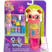 Polly Pocket Mattel Ogrinjalna omara za modo s psom (HKW06)