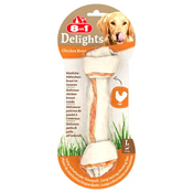 8IN1 Delights kosti za žvečenje piščanec - L, 85 g (1 kos)