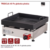 GORENC gasni roštilj Tradicija 40 Fe (duboka ploca)