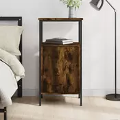 Nocni ormaric boja hrasta 41 x 31 x 80 cm od konstruiranog drva