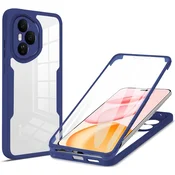 Hibridni Full body ovitek Techsuit ColorVerse 360 za Honor 400 Pro - blue