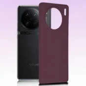 Infostyle Silikonski ovitek Soft Edge za Vivo X90 Pro Vijolična/TPU silikon