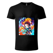 Majica sa štampom (unisex) Ubica Demona (Demon Slayer)