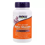 NOW Foods Beta-Glukani s ImmunEnhancer™, Extra Strength 60 kaps.