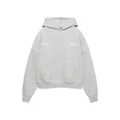 Pull&Bear Majica STWD svetlo siva/bela