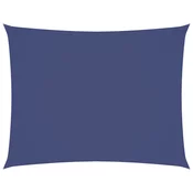 Jedro protiv sunca od tkanine Oxford pravokutno 2 x 3,5 m plavo