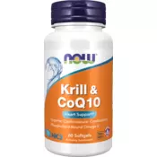 Krill in Koencim Q10 - 60 mehkih gelov