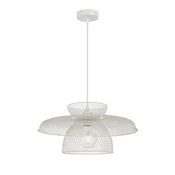 Viokef Obesna svetilka Maronti, bela, O 43 cm, kovina - Dnevna soba/jedilnica - Sodobni