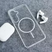 Maska Mag Case Clear Slim za Samsung A16 5G/ A166B bela