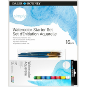 Daler Rowney Simply Set akvarelnih barv 12 x 12 ml
