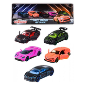 Majorette Set avtomobilčkov Light Racer – 5 različnih kovinskih vozil