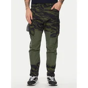 G-Star Raw Hlače iz tkanine 3D Cargo 2.0 D24308-D386-G393 Zelena Tapered Fit