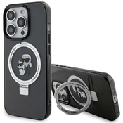 Etui za telefon Karl Lagerfeld iPhone 15 Pro Max 6.7 črna barva