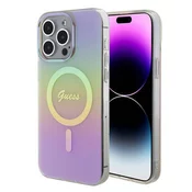 Guess GUHMP15XHITSP iPhone 15 Pro Max 6.7 pink hardcase IML Iridescent MagSafe (GUHMP15XHITSP)