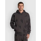 RVCA X Dani Miller moški pulover s kapuco pirate black