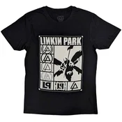 Linkin Park Majica Logos Rectangle Unisex Black L