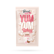 BEASTPINK Yum Yum Whey Sample 400 x 30g bijela čokolada - kokos