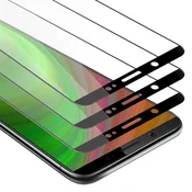 Cadorabo CADORABO Vivo V7 PLUS - Zaščitna folija v transparentno s čarno - 3-pack Kaljeno steklo za zaščito zaslona s trdoto 9H in 3D dotikom, (20548452)