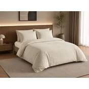 Pamucna posteljina LINIE CREME krem boje Dimenzije posteljine: 70 x 90 cm | 140 x 200 cm