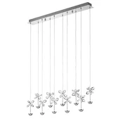 EGLO Viseca lampa PIANOPOLI LED 87 cm hrom 93663