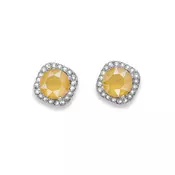 Ženske oliver weber precioso buttercup mindjuše sa swarovski Žutim kristalom ( 22866r.124 )