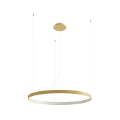 Thoro TH.174 - LED Lestenec na vrvici RIO LED/50W/230V CRI90 3000K d. 78 cm medenina