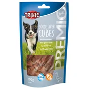 Trixie Priboljšek Premio Goose Liver cubes 100 g